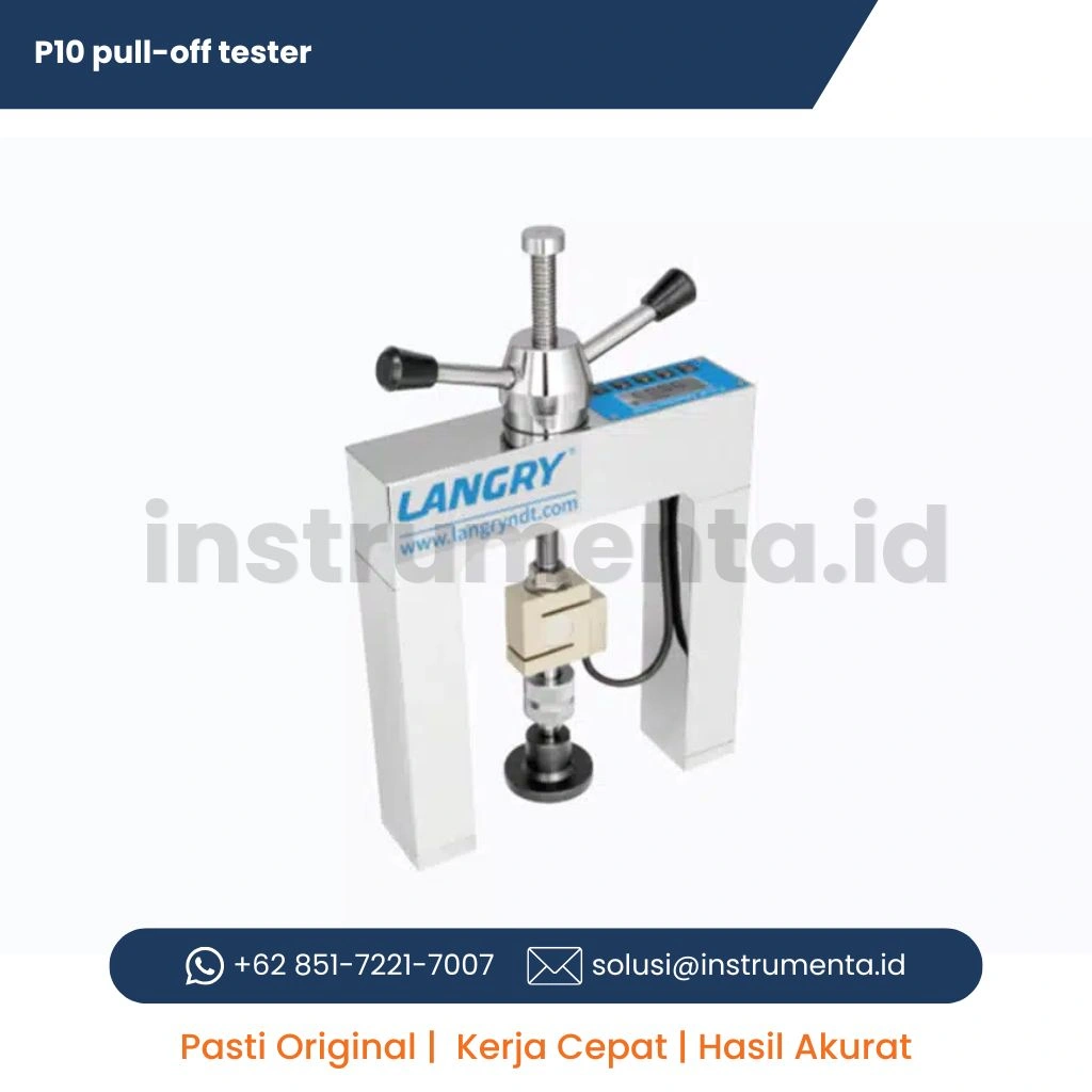 Distributor Pull-off Tester LANGRY P10 Alat Uji Adhesion Coating dan Bond Strength Hydraulic